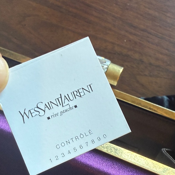 Yves saint laurent - Elegant Purple Clutch - Picture 6 of 9